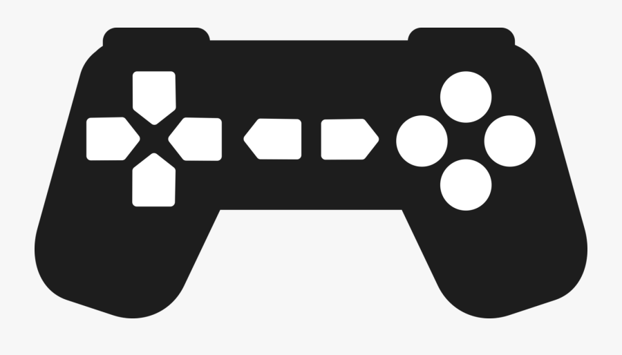 Transparent Minecraft Clipart Black And White - Clip Art Game Controller, Transparent Clipart