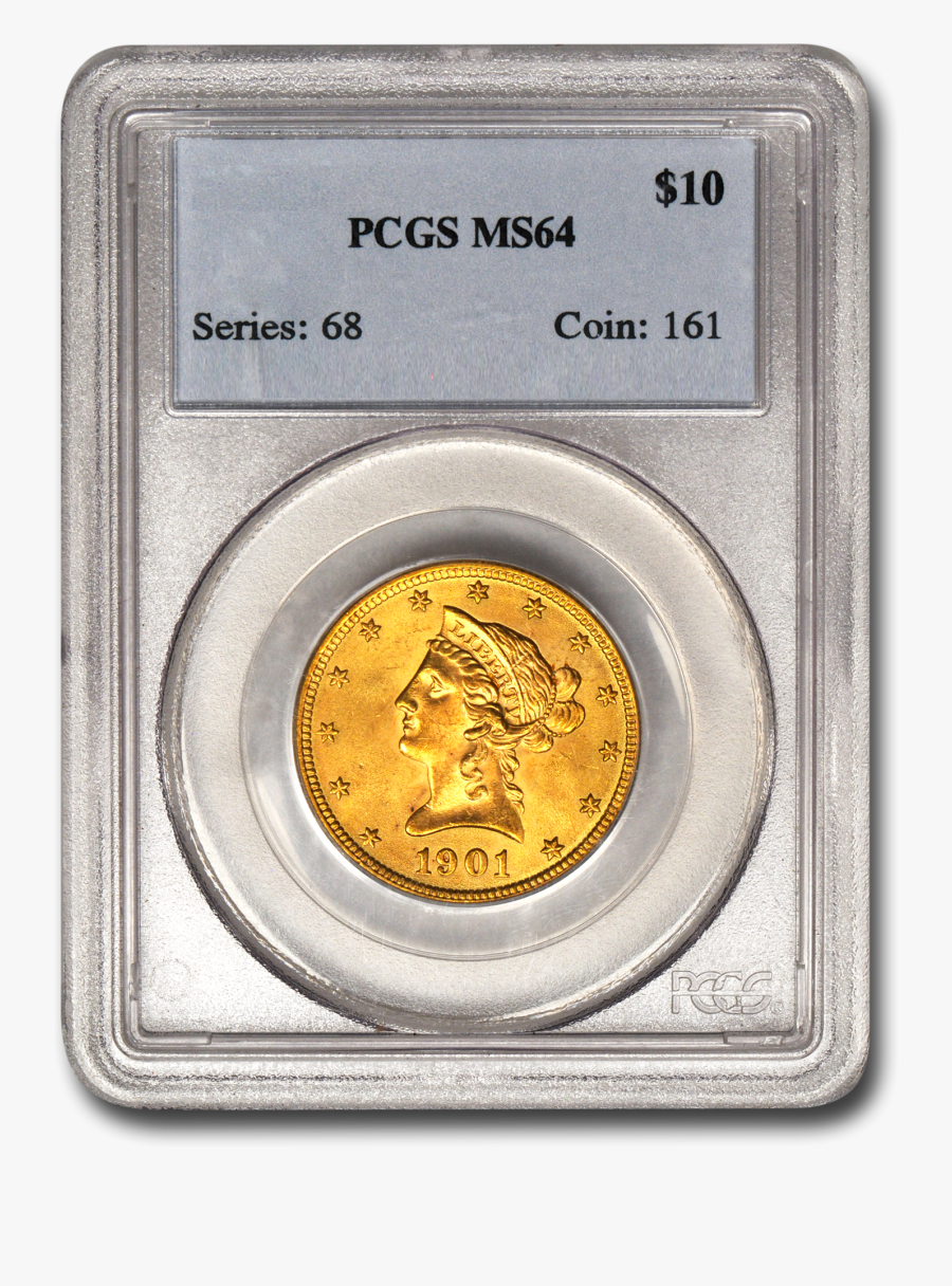 Pictures Of Gold Coins - Ms 64 Gold Coin, Transparent Clipart