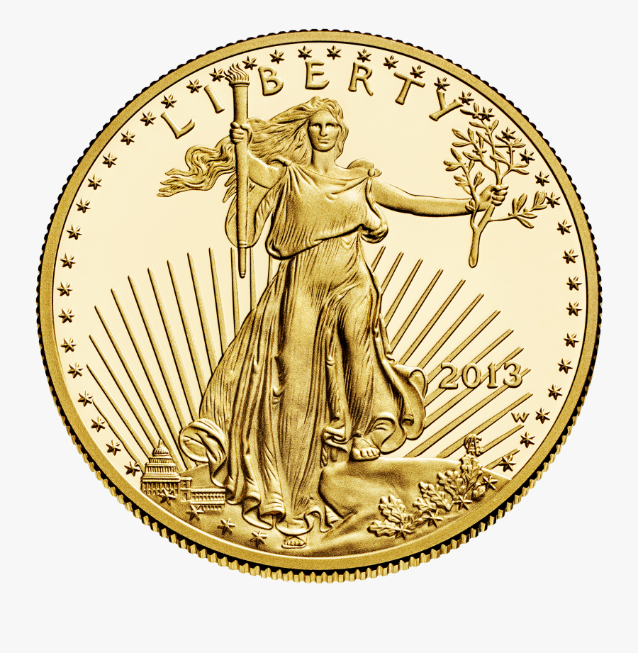 Drawing At Getdrawings Com - American Gold Eagle Coin, Transparent Clipart
