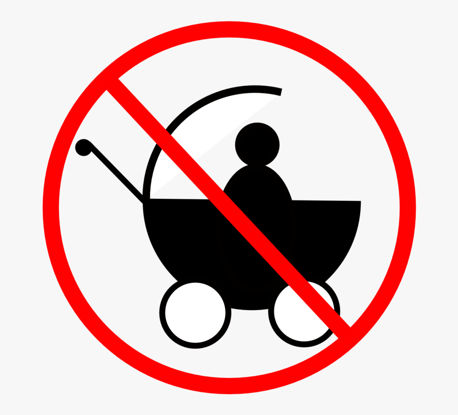 No Strollers Allowed Clip - No Baby Stroller Sign , Free Transparent