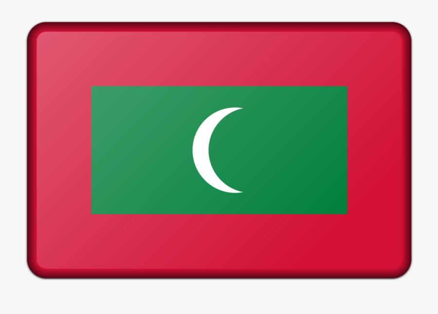 Clip Art Horseshoe Flag - Malediven Flagge, Transparent Clipart