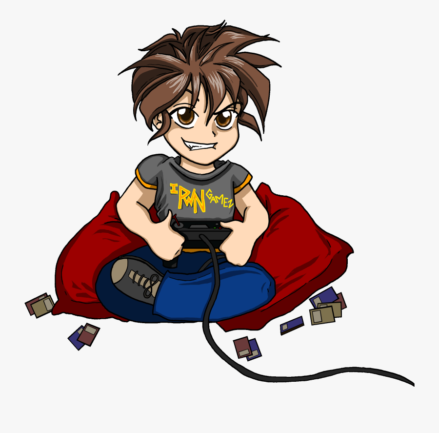 Anime Boy Clipart Gamer - Anime Gamer Boy, Transparent Clipart