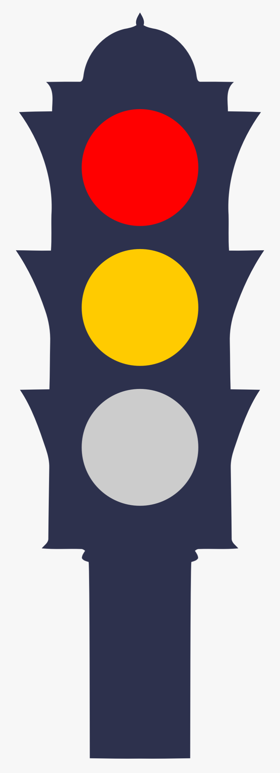 Traffic Light Amber Big - Traffic Light Green Clip Art, Transparent Clipart