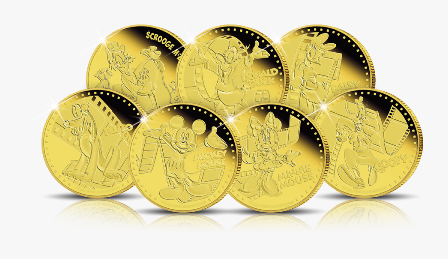 Transparent Pile Of Gold Coins Clipart - Coin, Transparent Clipart