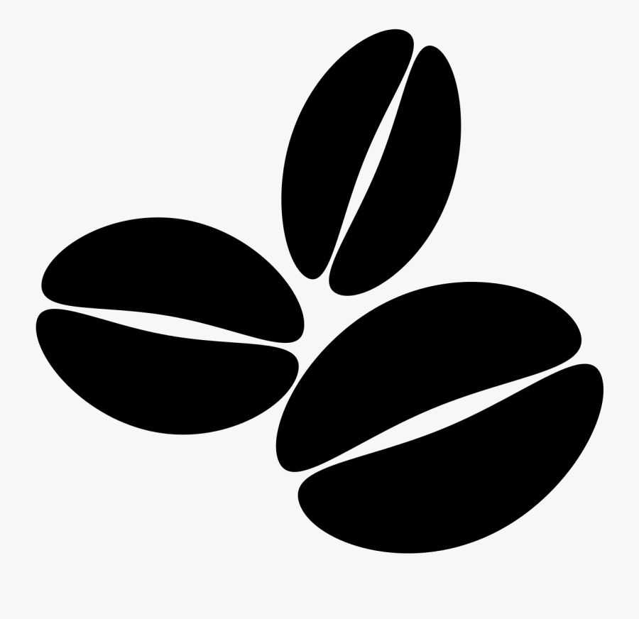 Coffee Bean Silhouette At Getdrawings - Coffee Bean Vector Png, Transparent Clipart