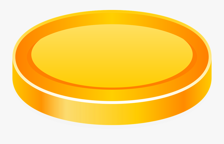 Transparent Gold Coins Clipart - Coin Graphic, Transparent Clipart