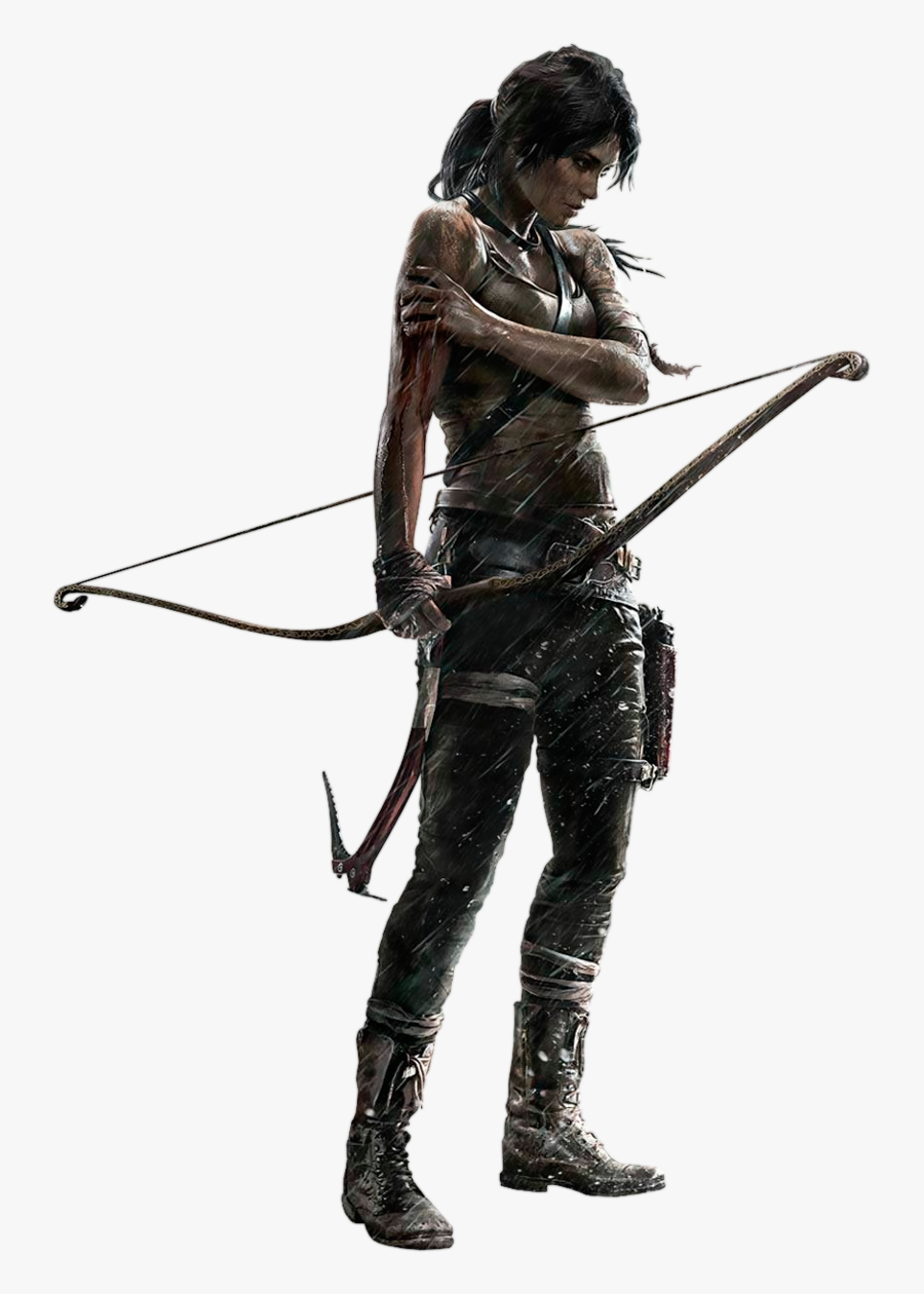 Gaming Characters Png - Lara Croft 2013 Png, Transparent Clipart