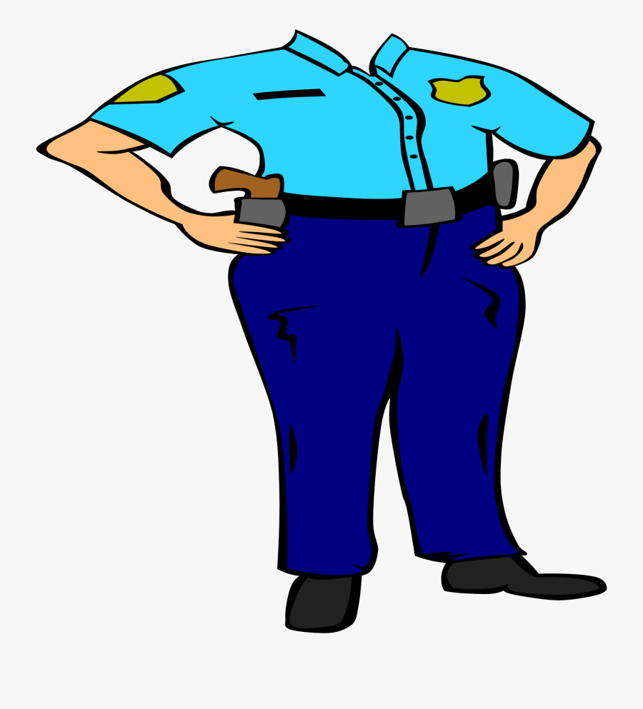 Police Uniform Clip Art, Transparent Clipart
