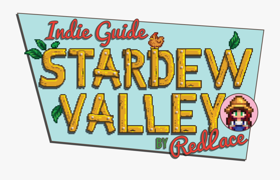 Indie Guide To Stardew Valley By Redlace Gaming Clipart - Stardew Valley Guidebook Pdf, Transparent Clipart