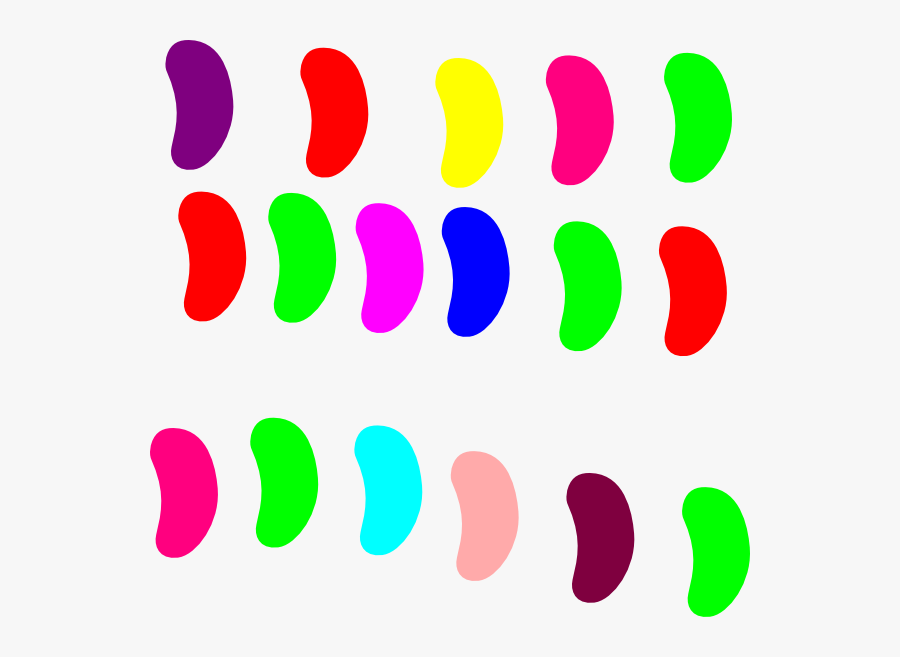 Clip Art Jelly Bean, Transparent Clipart