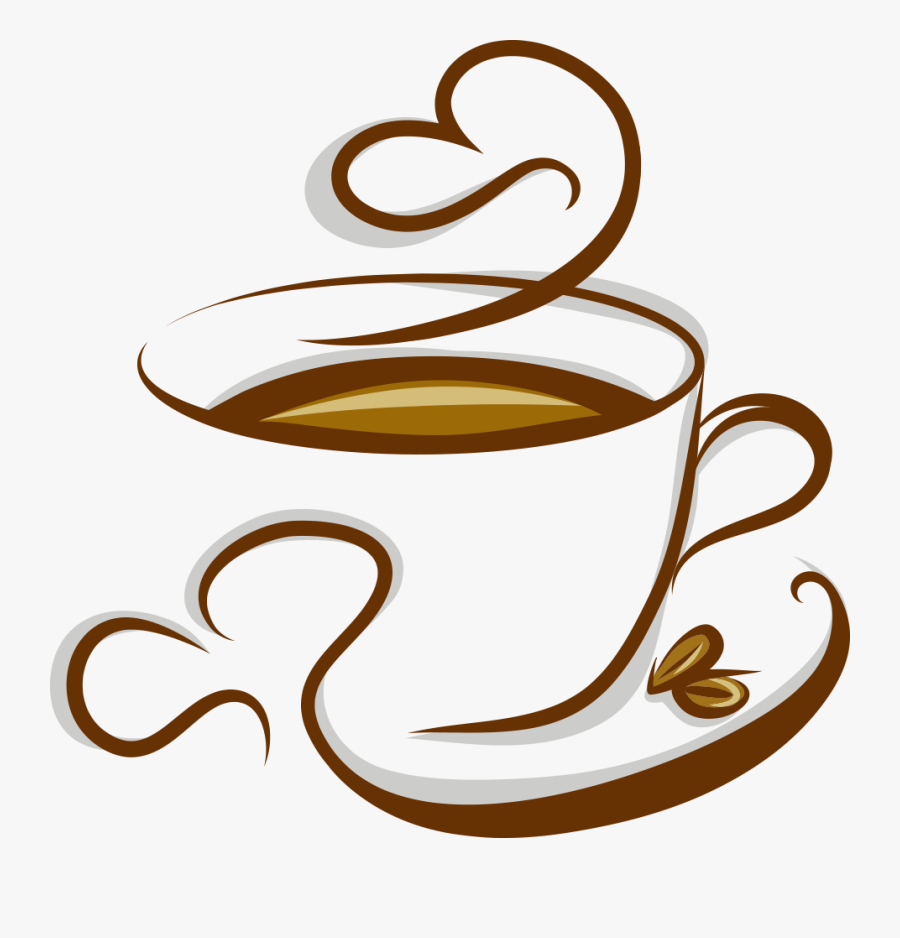 Coffee Cappuccino Cup Tea Espresso Vector Of Clipart - Good Morning Happy New Week, Transparent Clipart