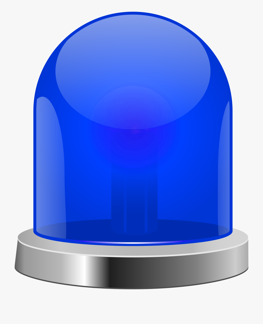 Police Siren Transparent Clip Art Image, Transparent Clipart