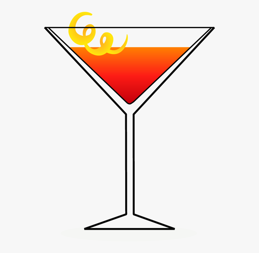 Old Pal Glass - Martini Glass Clipart, Transparent Clipart