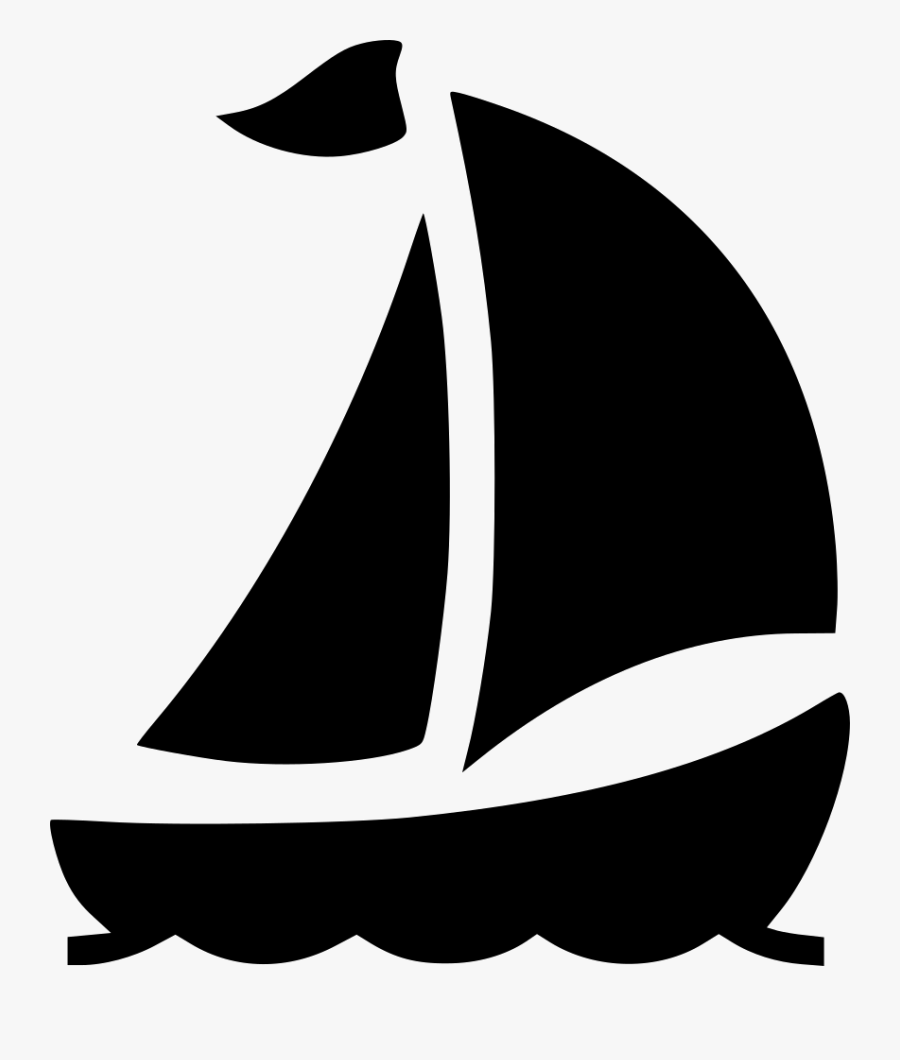 Sailboat Ship Transparent Png - Sail Boat Icon Png, Transparent Clipart