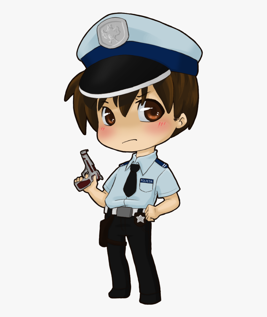 19 Policeman Vector Library Download Chibi Huge Freebie - Policeman Chibi, Transparent Clipart
