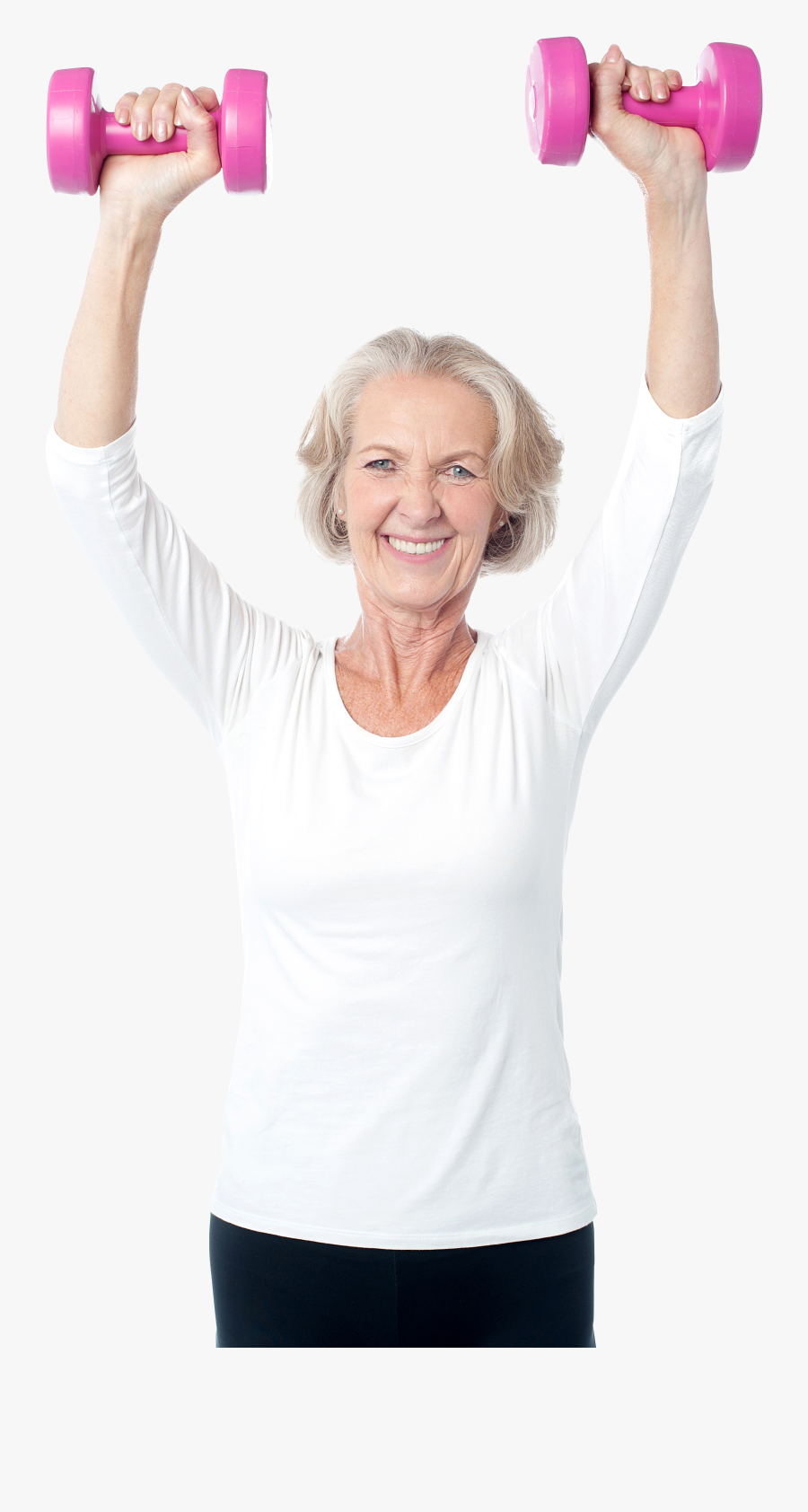 Old Woman Png - Old Woman Exercise Png, Transparent Clipart