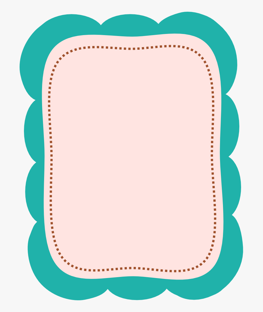 Teal Clipart Label - Circle, Transparent Clipart