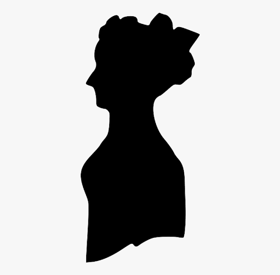 Pin Lady Silhouette Clip Art - Old Fashioned Lady Silhouette, Transparent Clipart