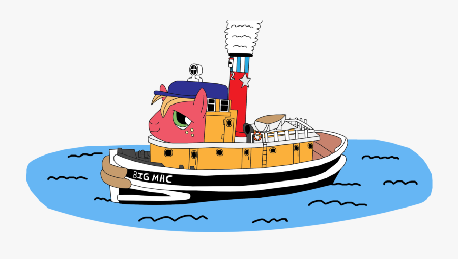 Transparent Riverboat Clipart - Tugs Mlp, Transparent Clipart