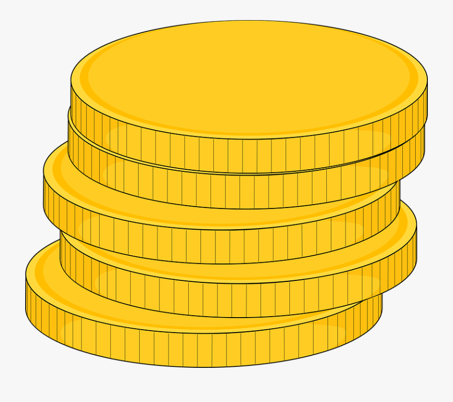 Coins Clip Art, Transparent Clipart