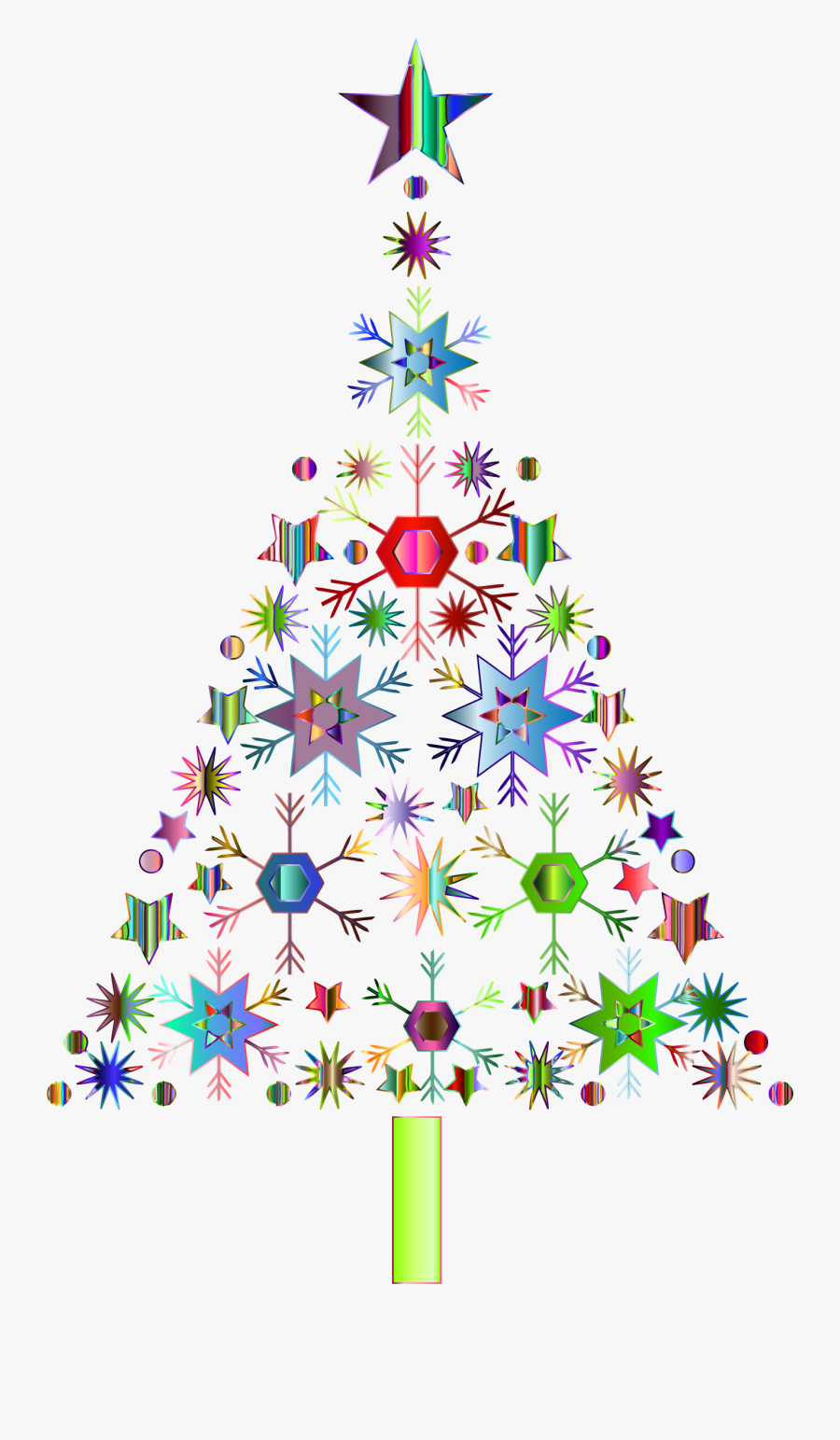 Abstract Clip Library - Christmas Tree Graphic Png , Free Transparent Clipart - ClipartKey