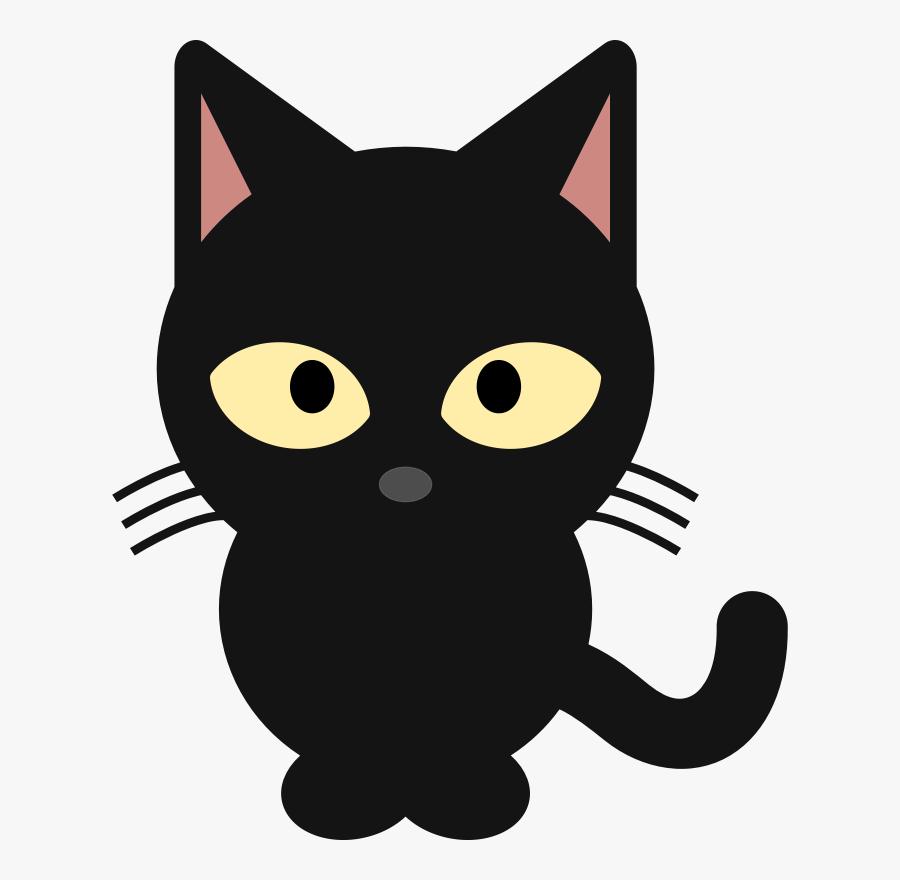 Black Cat Clipart Png, Transparent Clipart