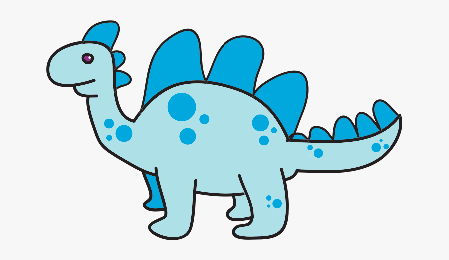 Dinosaur Clip Art Free For Kids Free Clipart Image - Blue Dinosaur Clip Art, Transparent Clipart