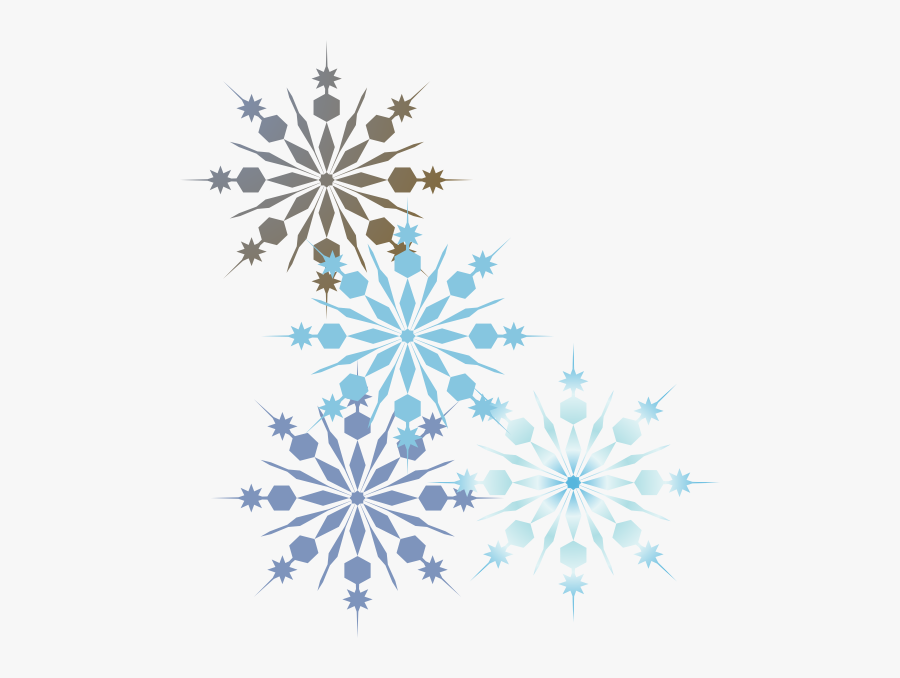Image Result For Snowflake Border Transparent - Transparent Background Snowflake Clip Art, Transparent Clipart