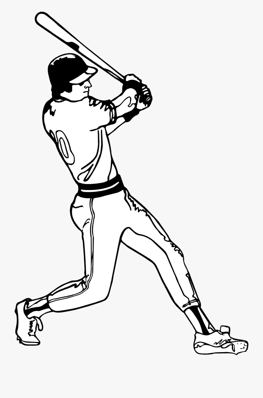 Jpg Stock Black And White Baseball Field Clipart - Playing Baseball Clipart Black And White, Transparent Clipart