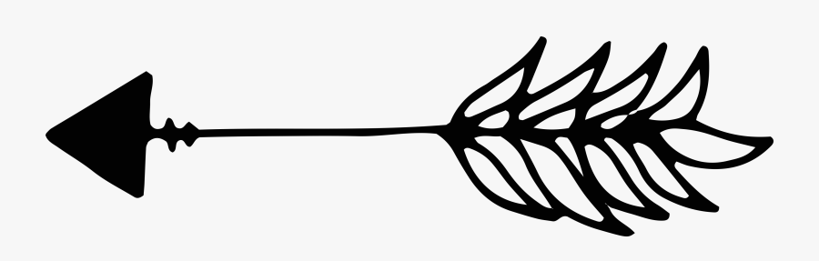 Arrow Clipart Whimsical - Transparent Background Trendy Arrow Clipart, Transparent Clipart