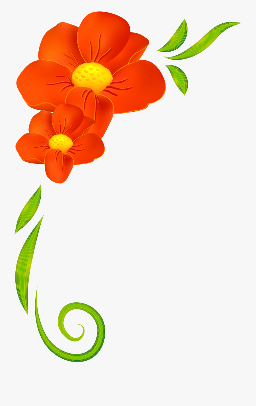 Jpg Royalty Free Download Spring Flowers Clipart - Flower Border Clipart Png, Transparent Clipart