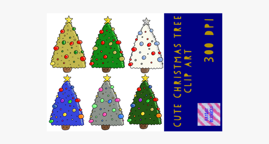 Christmas Tree, Transparent Clipart