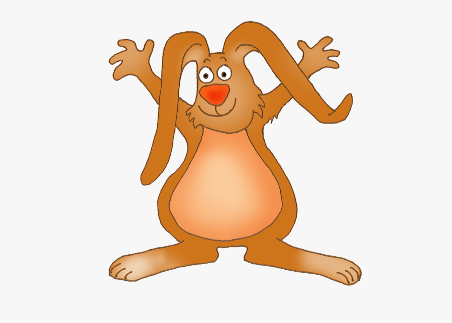 Funny Easter Bunny - Easter Bunny Clipart Funny, Transparent Clipart
