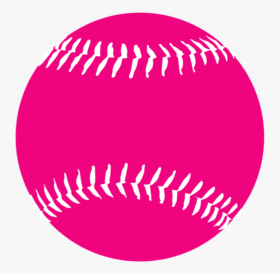 Free Pink Baseball Cliparts, Download Free Clip Art, - Transparent Background Softball Clipart, Transparent Clipart