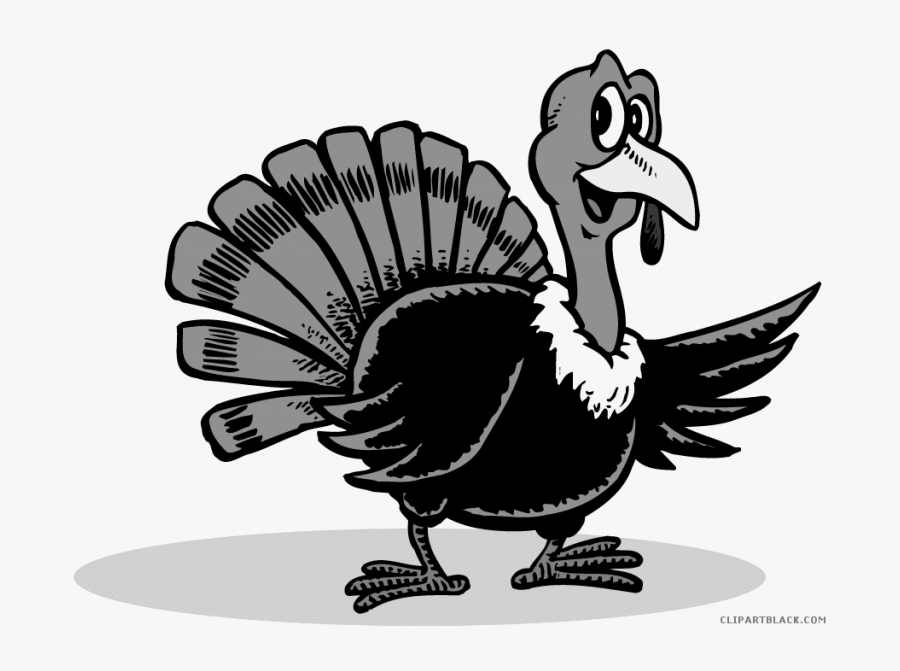 Transparent Funny Clipart - Turkey Cartoon, Transparent Clipart