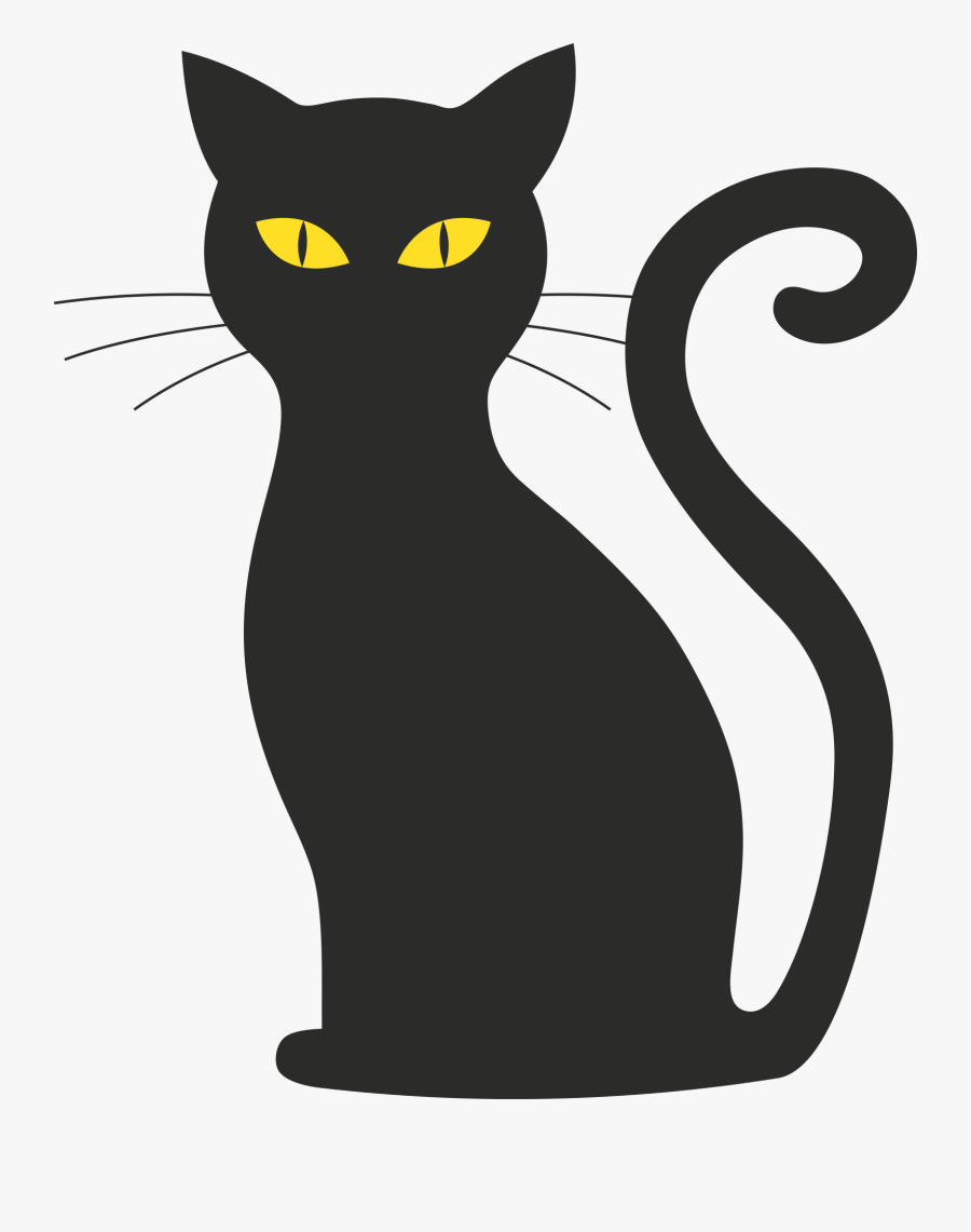 Free Image On Pixabay - Gato Negro Dibujo Silueta, Transparent Clipart
