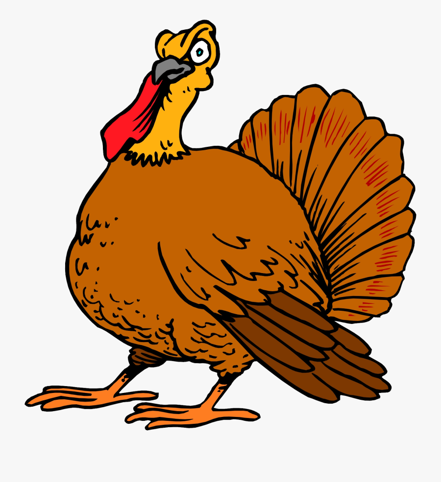 Turkey Clipart Wallpaper - Happy Thanksgiving Day, Transparent Clipart