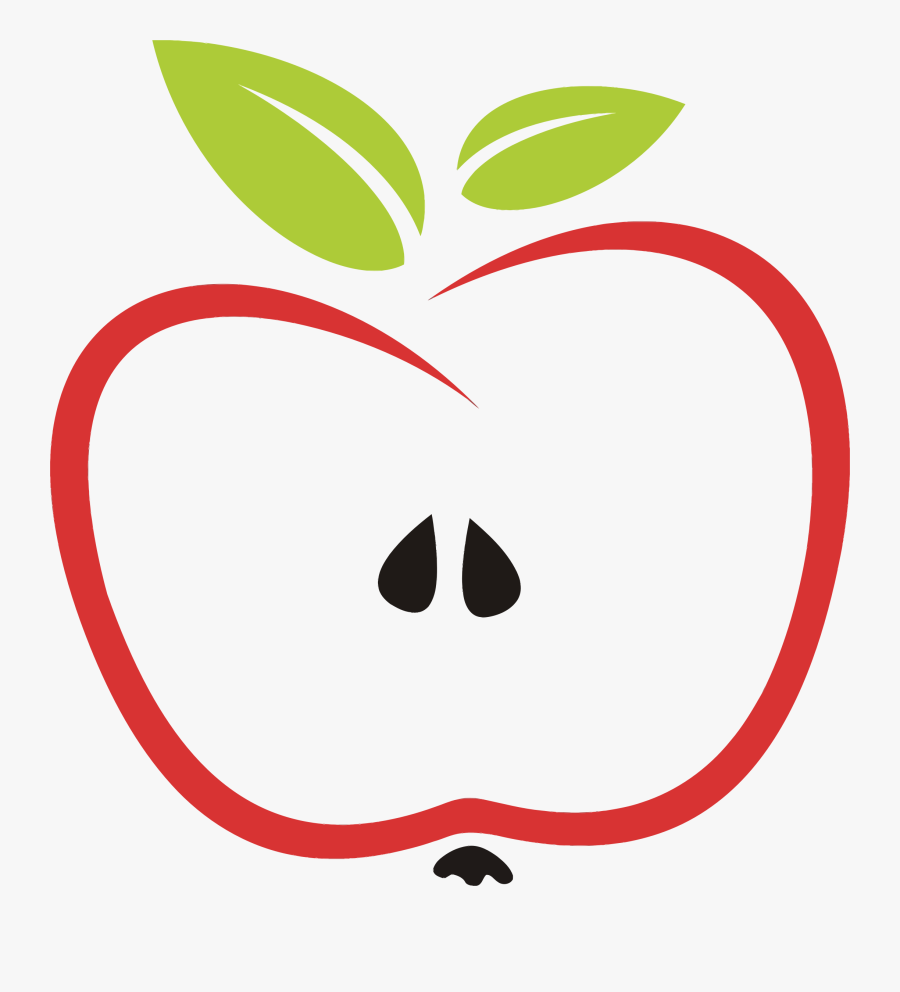 Leaf Of Apple Clipart - Apple With Leaves Clipart, Transparent Clipart