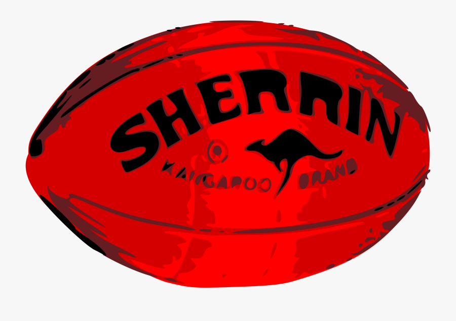 Clip Art Transparent Download Collection Of Red - Clip Art Australian Football, Transparent Clipart