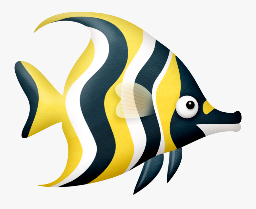 Sea Fish Clipart - Peces Del Mar Png, Transparent Clipart