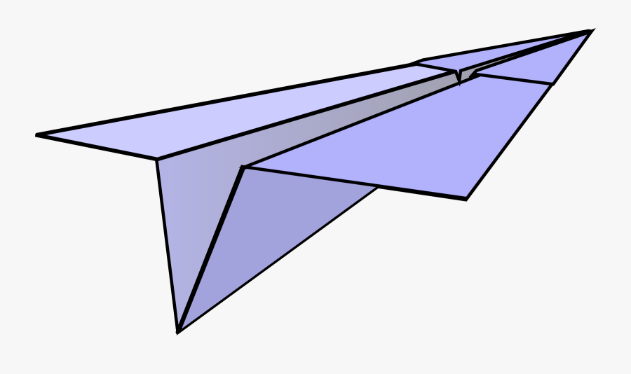 Thumb Image - Paper Airplane Transparent Background, Transparent Clipart