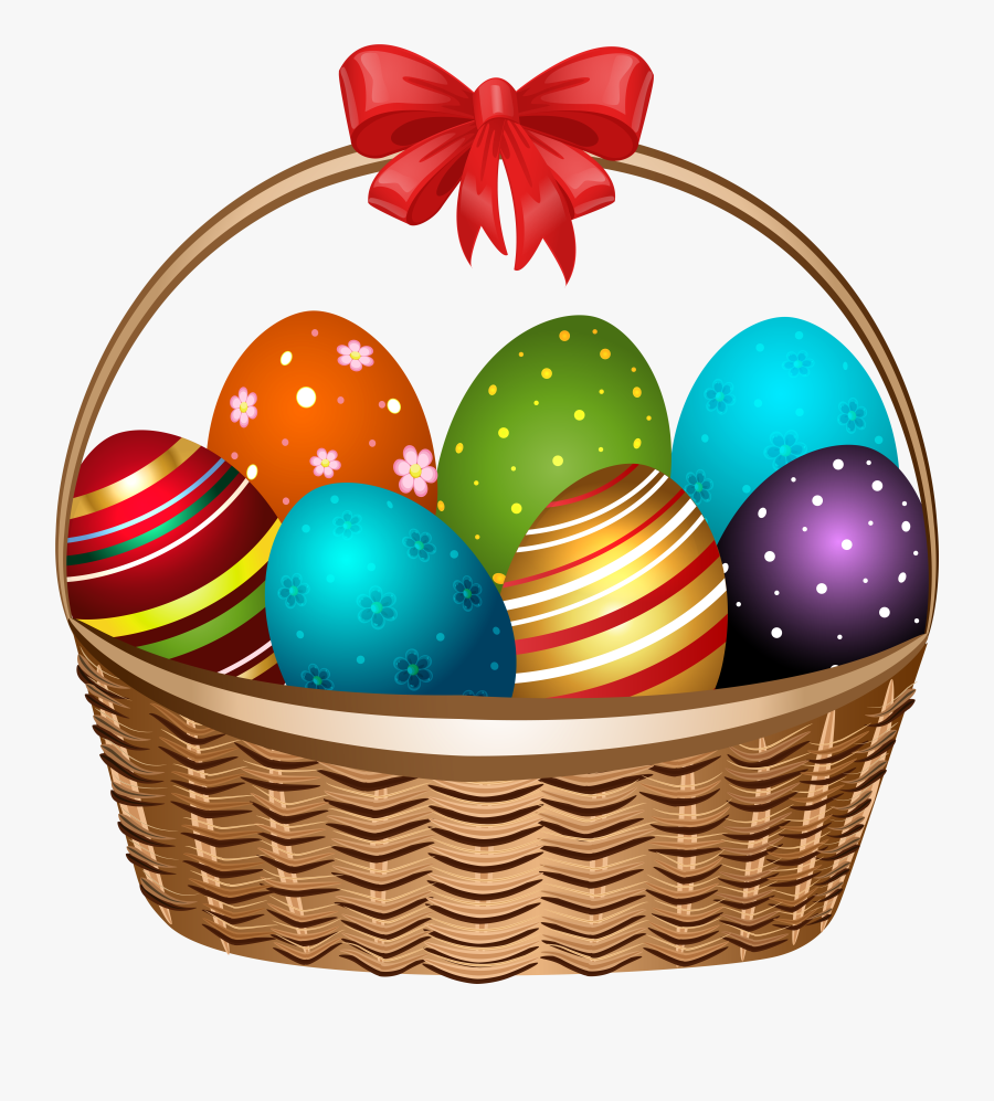 Beautiful Design Ideas Transparent - Clip Art Easter Basket, Transparent Clipart