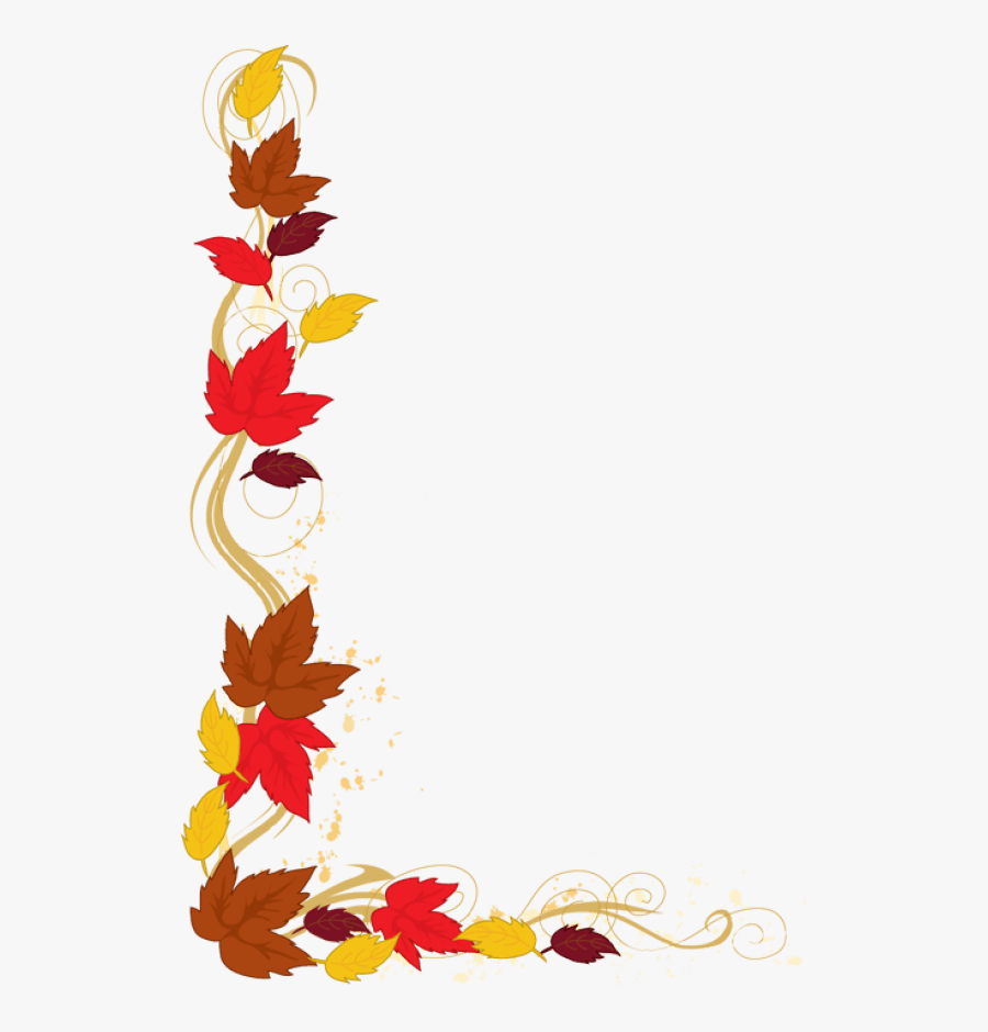 School Clipart Borders - Thanksgiving Borders Clipart, Transparent Clipart