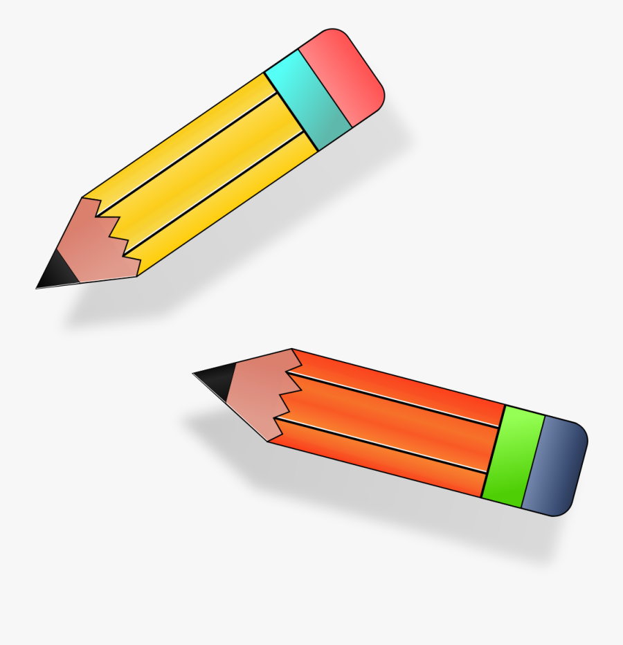 Free To Use Public Domain Pencil Clip Art - Transparent Background Pencil Clipart, Transparent Clipart