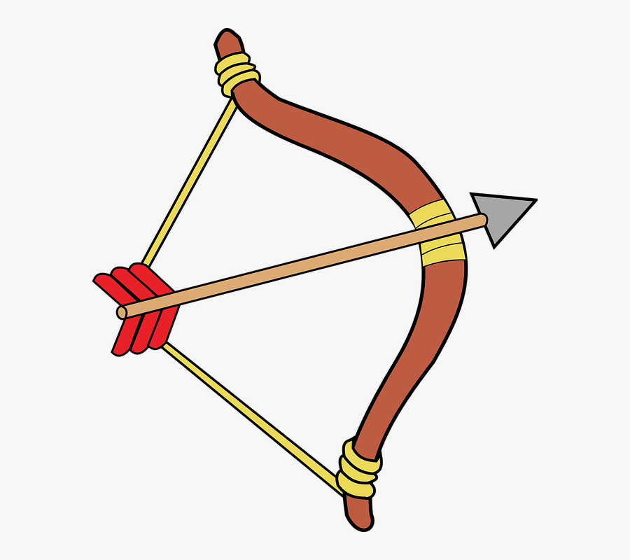 Bow And Arrow - Bow And Arrow Clipart, Transparent Clipart