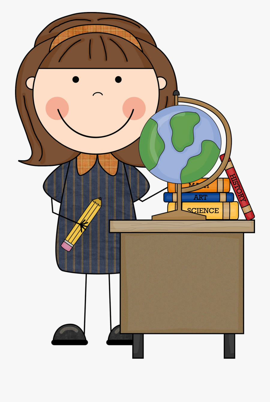 Clip Art Teacher Openclipart Education Edublog - Scrappin Doodles Teacher Clipart, Transparent Clipart