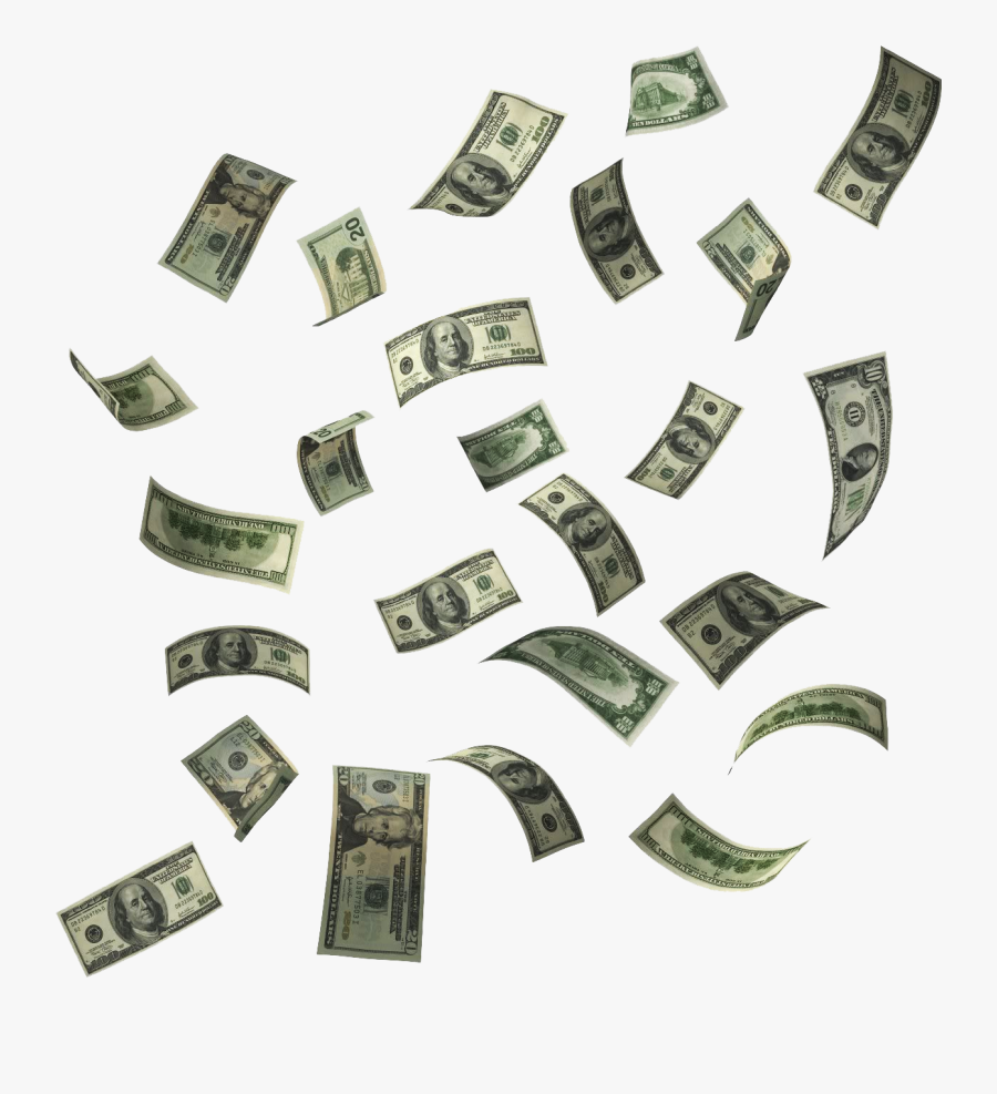 Thumb Image - Money Falling Png, Transparent Clipart