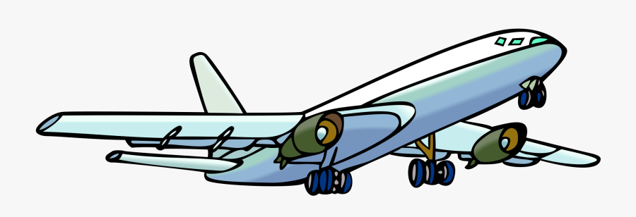 Airplane Aircraft Clipart Free Clipart Images - Plane Leaving Clipart, Transparent Clipart
