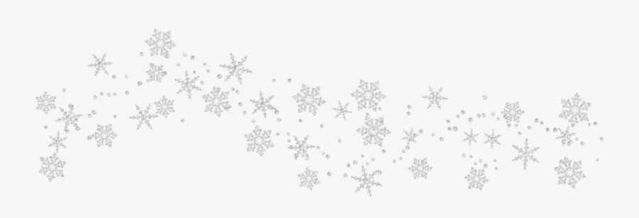 Banner Freeuse Stock Free Snowflake Clipart Borders - Transparent White Snowflake Border, Transparent Clipart