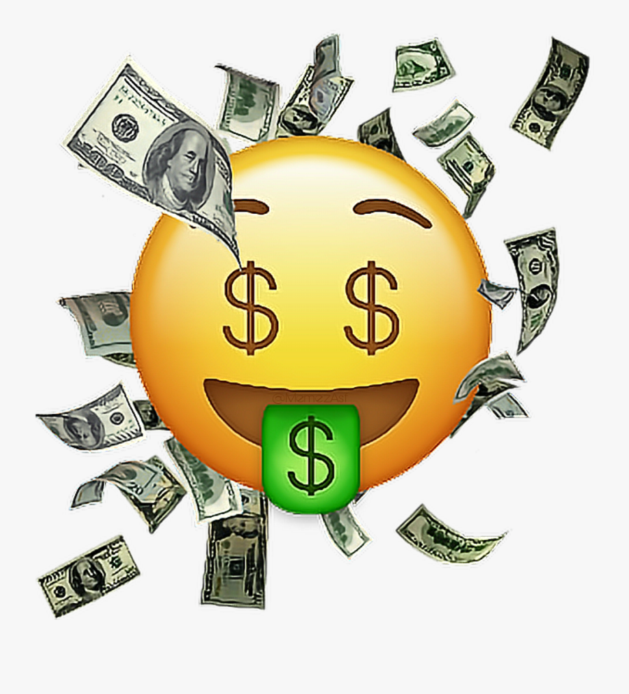 Money Clipart Emoji - Transparent Background Emoji Money, Transparent Clipart